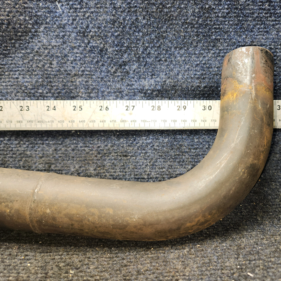 Used aircraft parts for sale, 38137-006 Lycoming IO-540-K1G5 Piper PA32RT-300 Exhaust Stack RH Middle