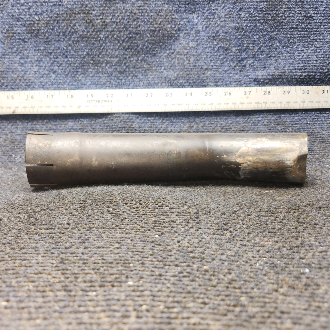 Used aircraft parts for sale, 0550157-33 Continental O-300-D Cessna 172 Exhaust Tail Pipe - RH