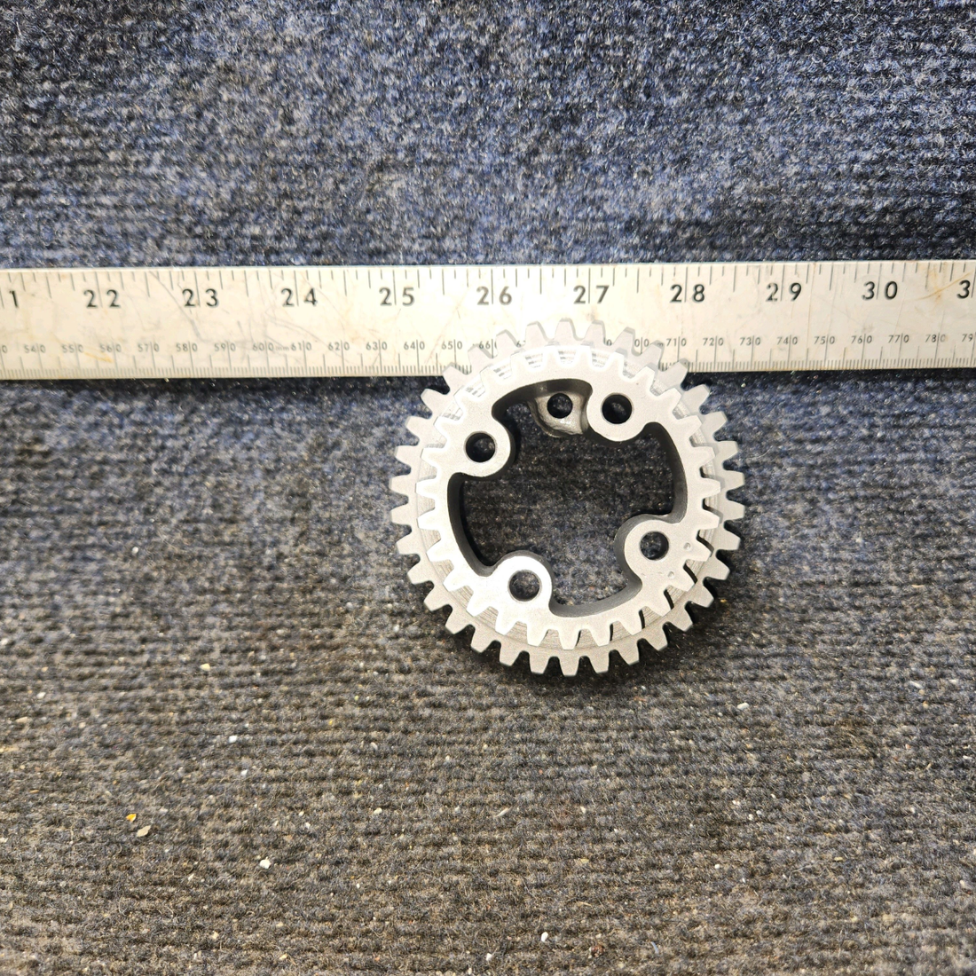 Used aircraft parts for sale, 630690 Continental O-300D Cessna 172F Gear Cluster Crank