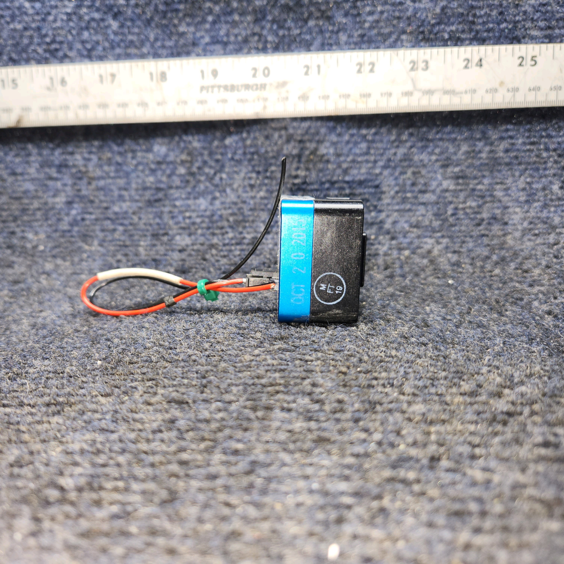 Used aircraft parts for sale, 6430102-3 Mid-Continent TA102 PIPER PA-24-250 Dual USB Charging Port w Mod (10-32V, 2.1A)