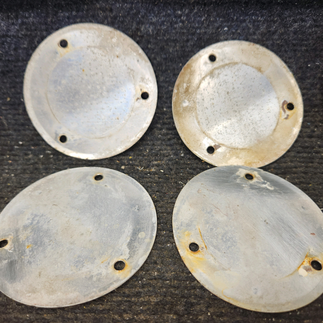 Used aircraft parts for sale, S225-3 cessna 150G Flap Inspection Cover Plates – Set of 6