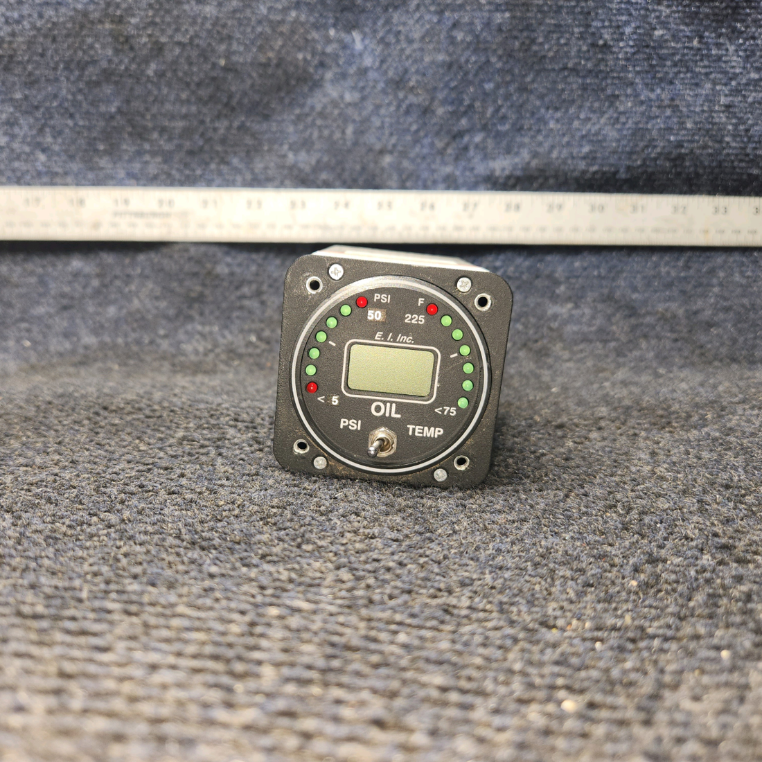 Used aircraft parts for sale, OPT-1 Electronics International Inc OPT-1 Cessna 172 Pressure & Temp Gauge