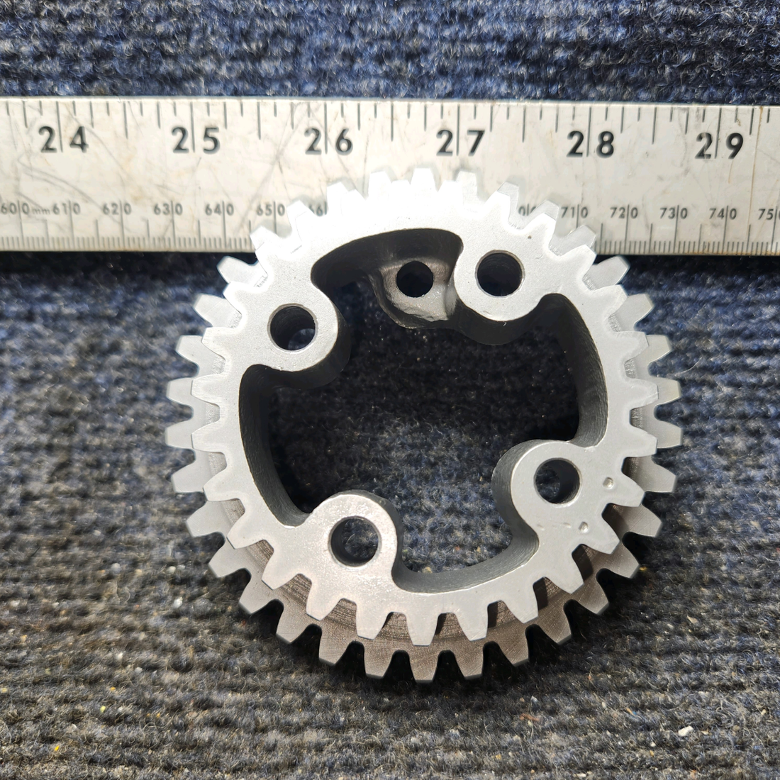 Used aircraft parts for sale, 630690 Continental O-300D Cessna 172F Gear Cluster Crank