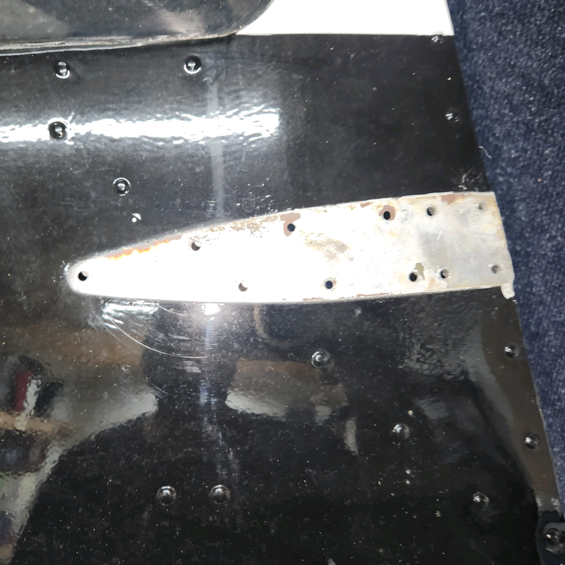 Used aircraft parts for sale, 0511460-2 Cessna 172E Cabin Door Assembly with Bubble Window - RH