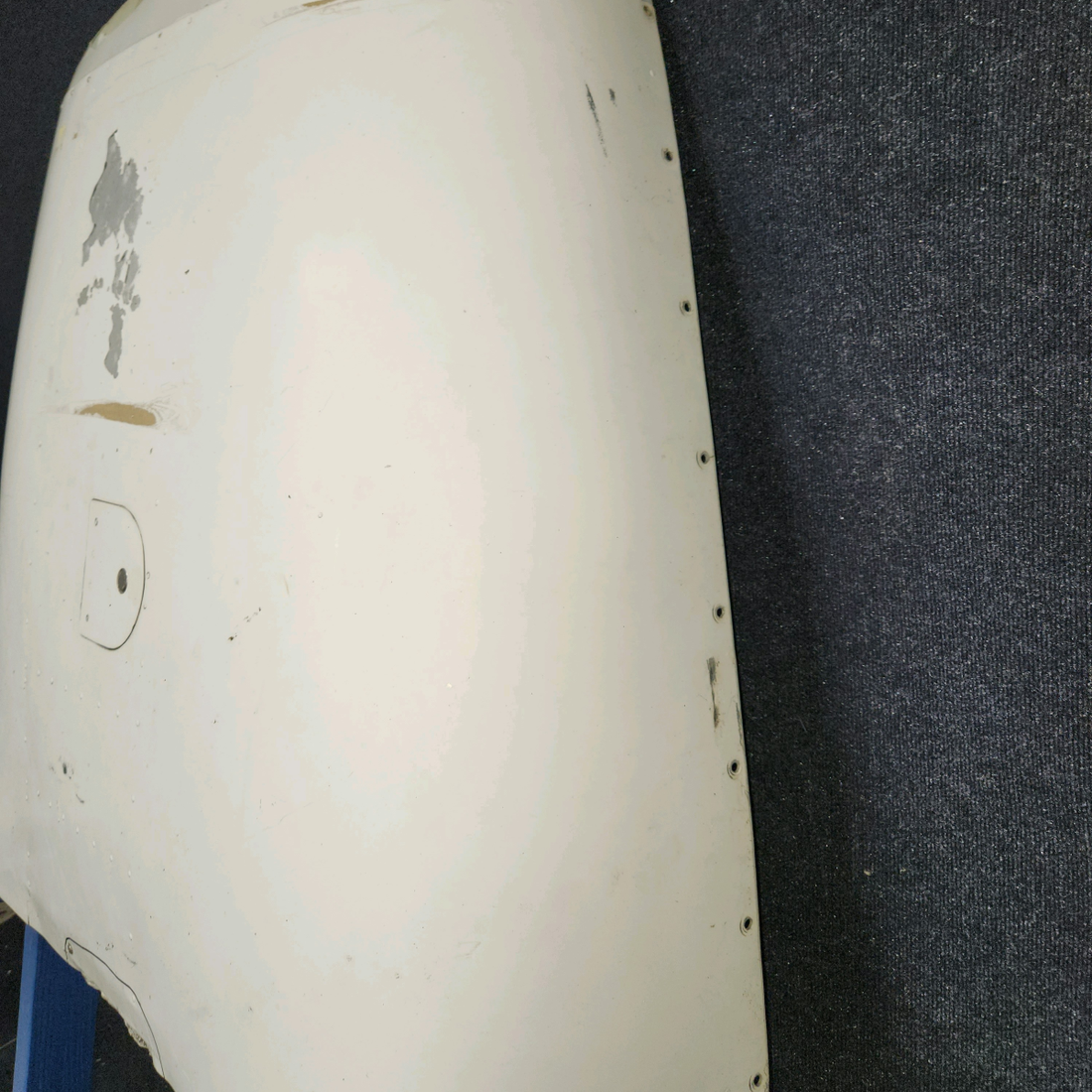 Used aircraft parts for sale, 0552162-14 cessna 172N Upper Spotweld Assembly – Cracked, Dented and Bent