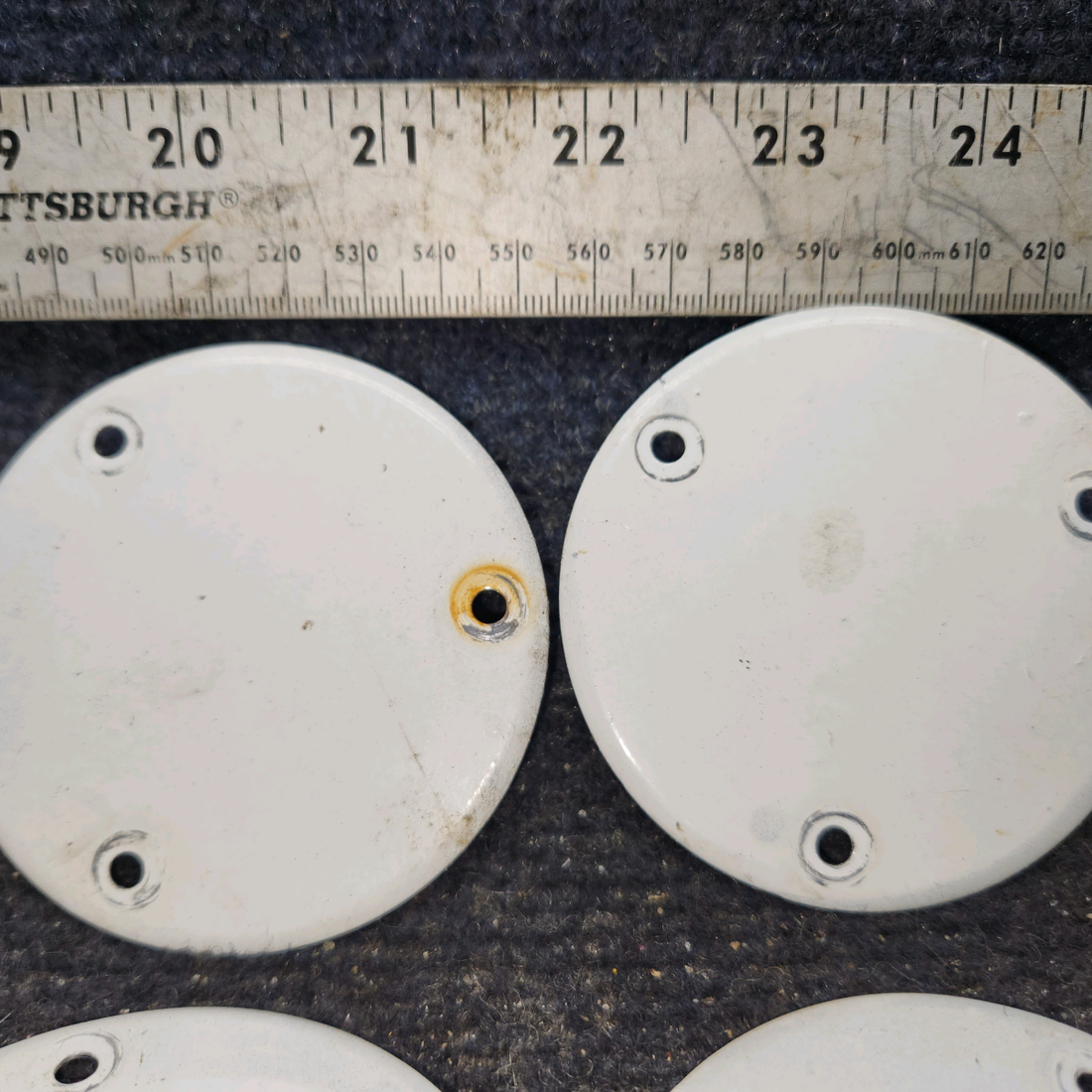 Used aircraft parts for sale, S225-26 cessna 172N Access Hole Cover