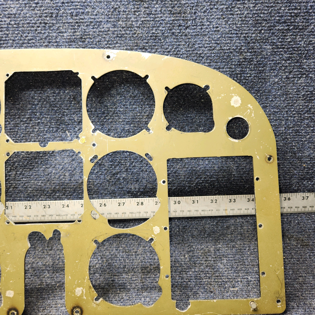 Used aircraft parts for sale, 2413019-1 Cessna 172RG Shock Panel Assy