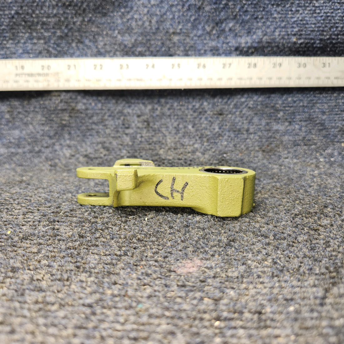 Used aircraft parts for sale, 002‑524012‑9 BEECHCRAFT 95-55B Lower Rudder Pedal Arm