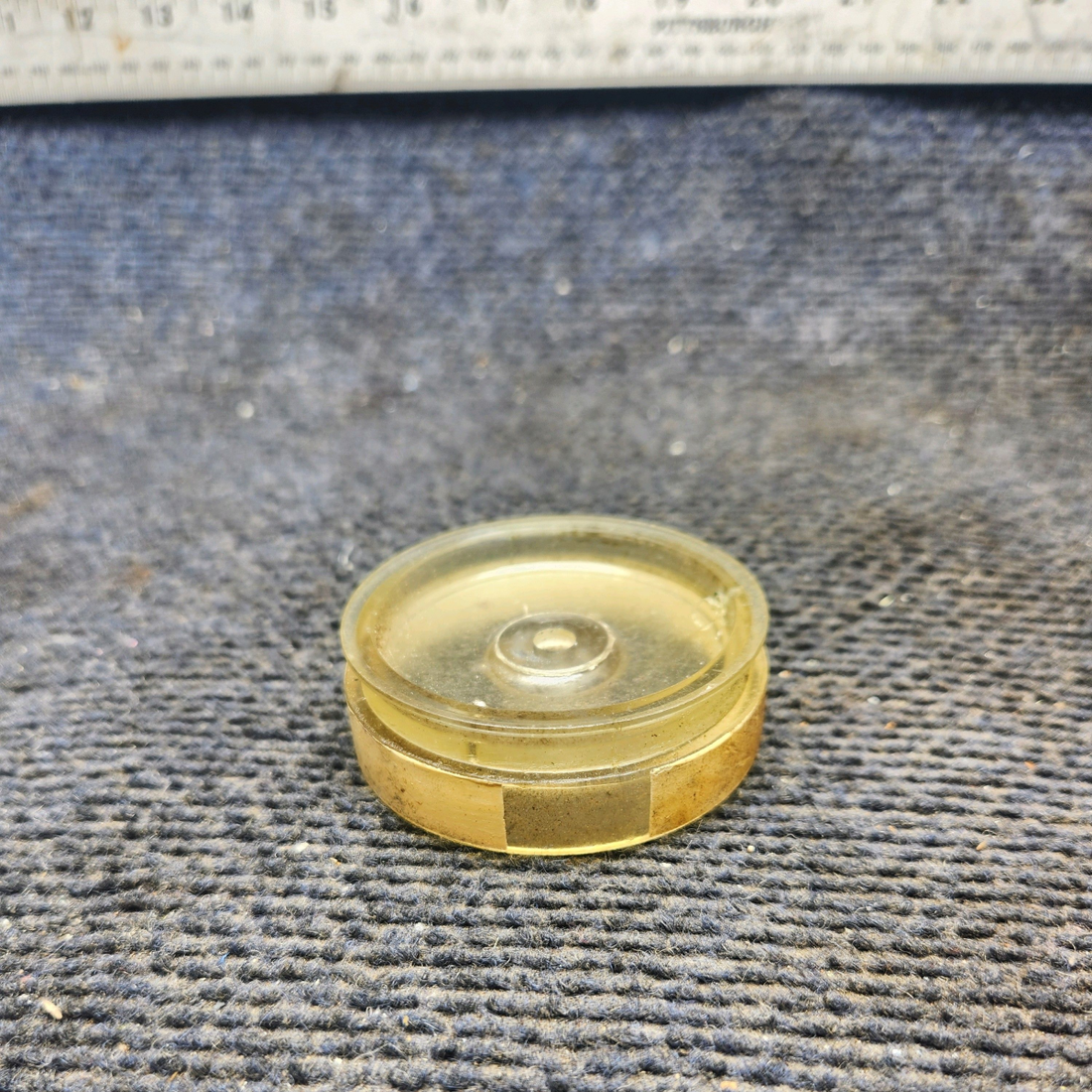 Used aircraft parts for sale, 35-524546-2 Beechcraft 35-33 Trim Indicator Barrel w/Placard
