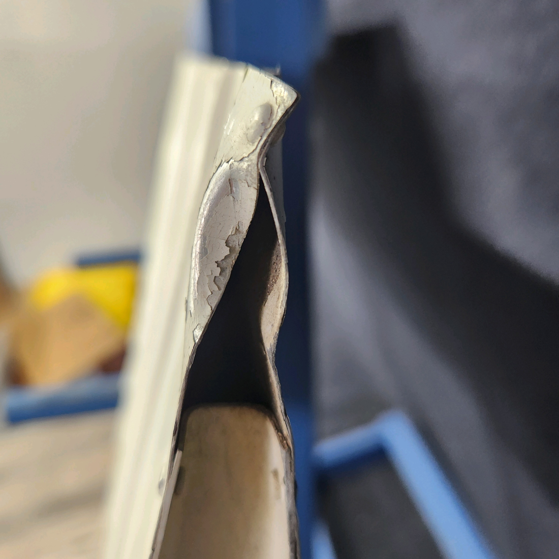 Used aircraft parts for sale, 169-130005-2 Beechcraft A23A Musketeer Custom III AILERON ASSEMBLY RH DAMAGE IN TRAILING EDGE_SEE PHOTOS