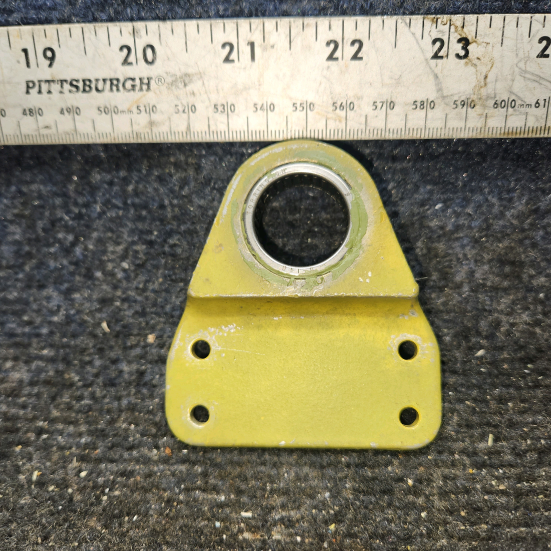 Used aircraft parts for sale, 002-524017-5 Beechcraft F33A Support Assembly Rudder Pedal