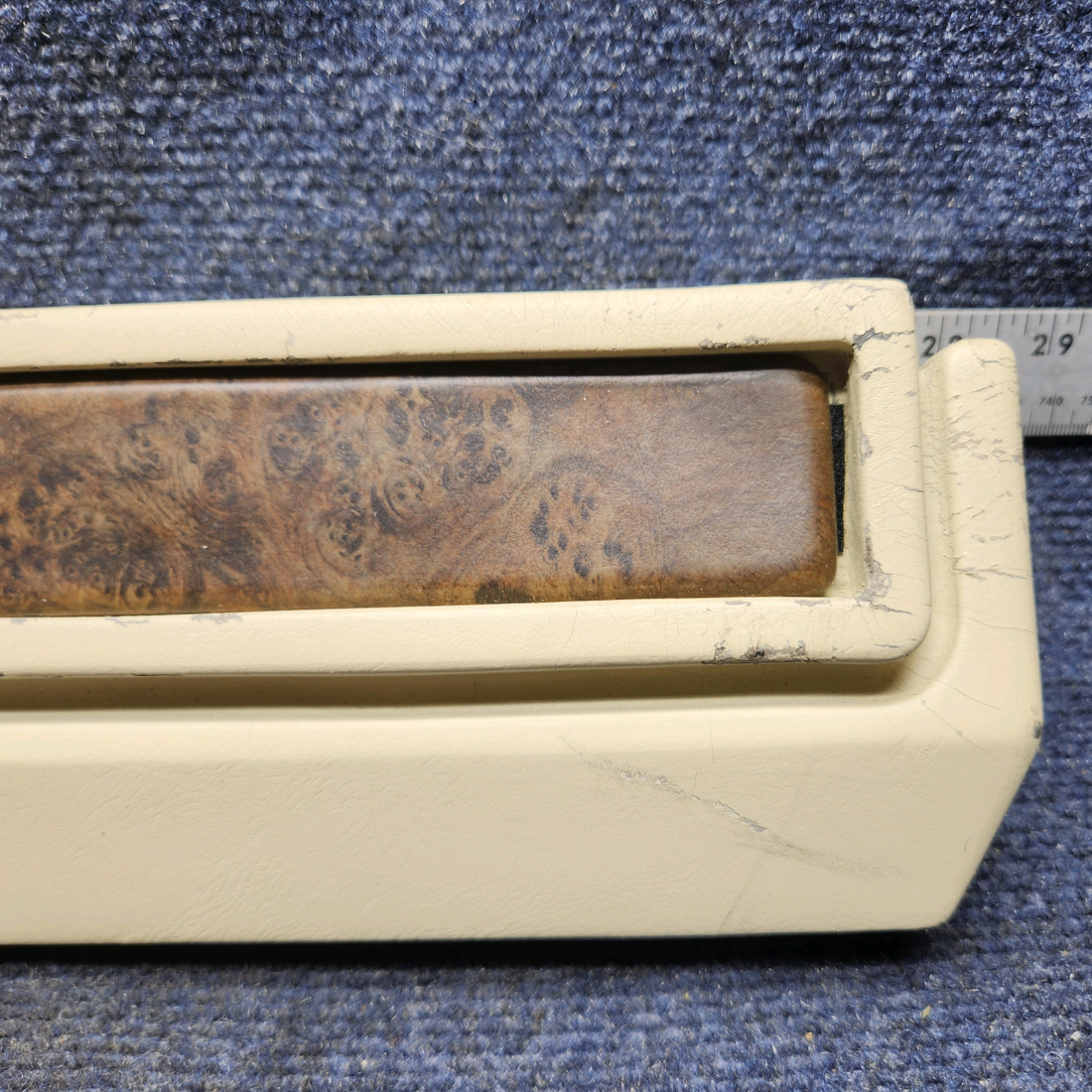 Used aircraft parts for sale, 96-534133-2 Beechcraft F33A PASSENGER ARMREST MIDDLE RH