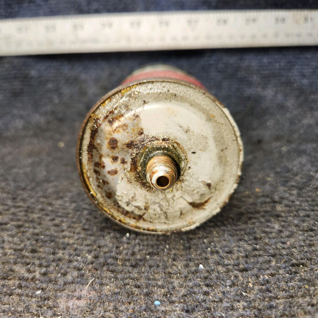 Used aircraft parts for sale, 112136-4 Beechcraft 35-33 Brake Fluid Reservoir