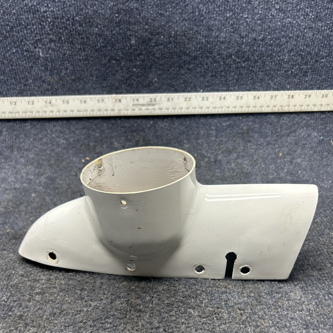 Used aircraft parts for sale, 63514-000 PIPER PA28-140 TIP VERTICAL FIN FOR ROTATING BEACON