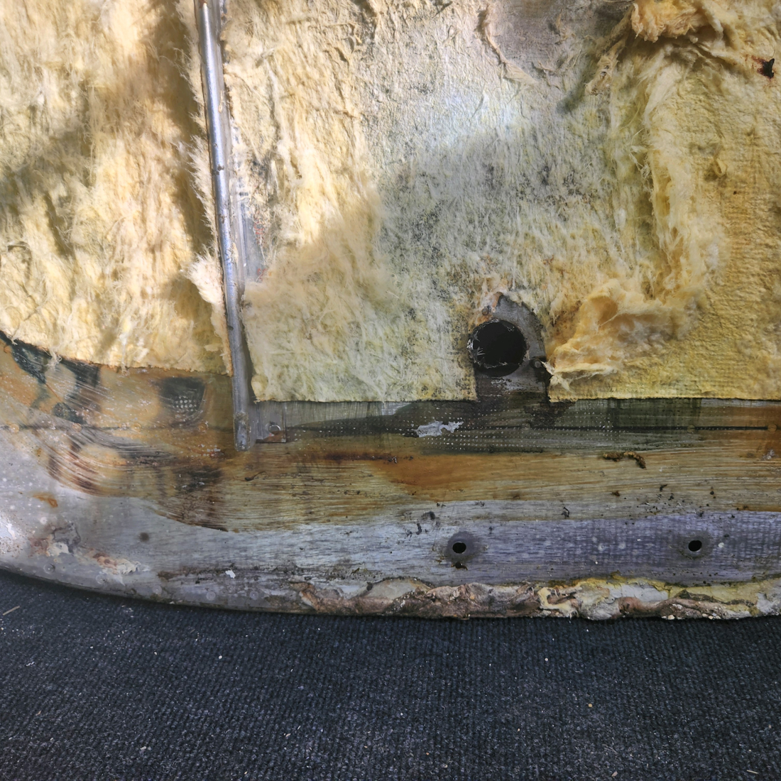 Used aircraft parts for sale, 169-400010-687 Beechcraft A23A Musketeer Custom III FIREWALL ASSEMBLY