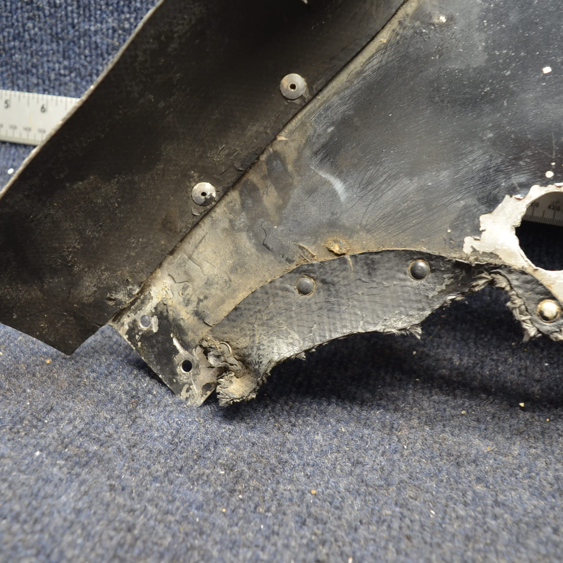 Used aircraft parts for sale, 2455058-1 Cessna 172RG LH BAFFLE ASSY