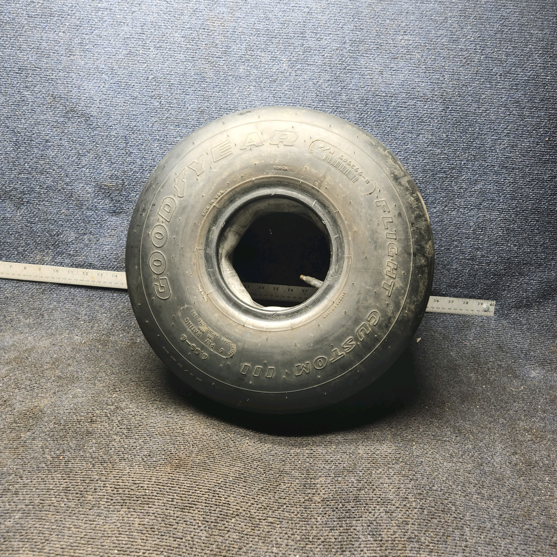 Used aircraft parts for sale, 606C66-8 Goodyear Beechcraft 35-33 Flight Custom III Tire