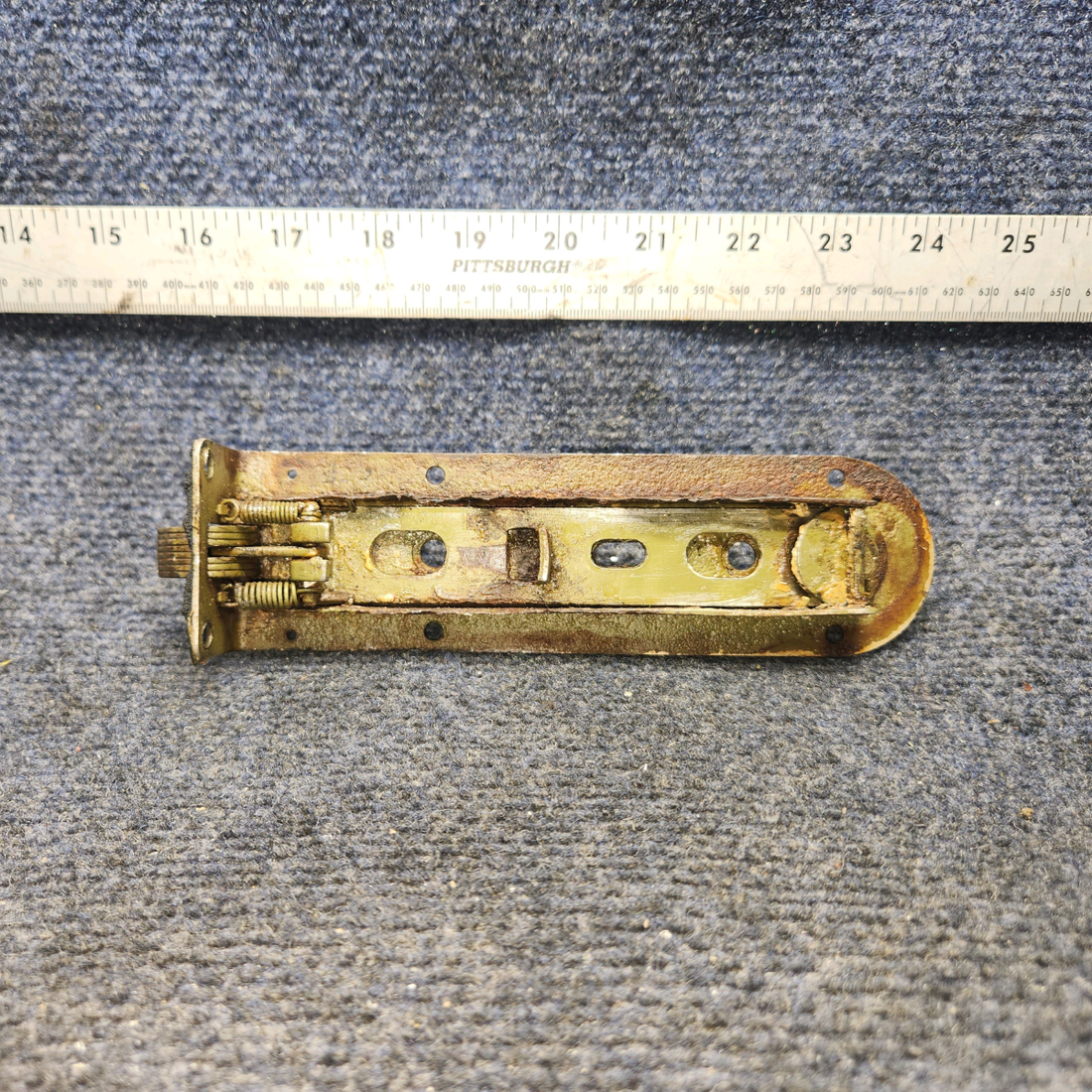 Used aircraft parts for sale, 1040-B Beechcraft A24R Decker Door Latch Interior