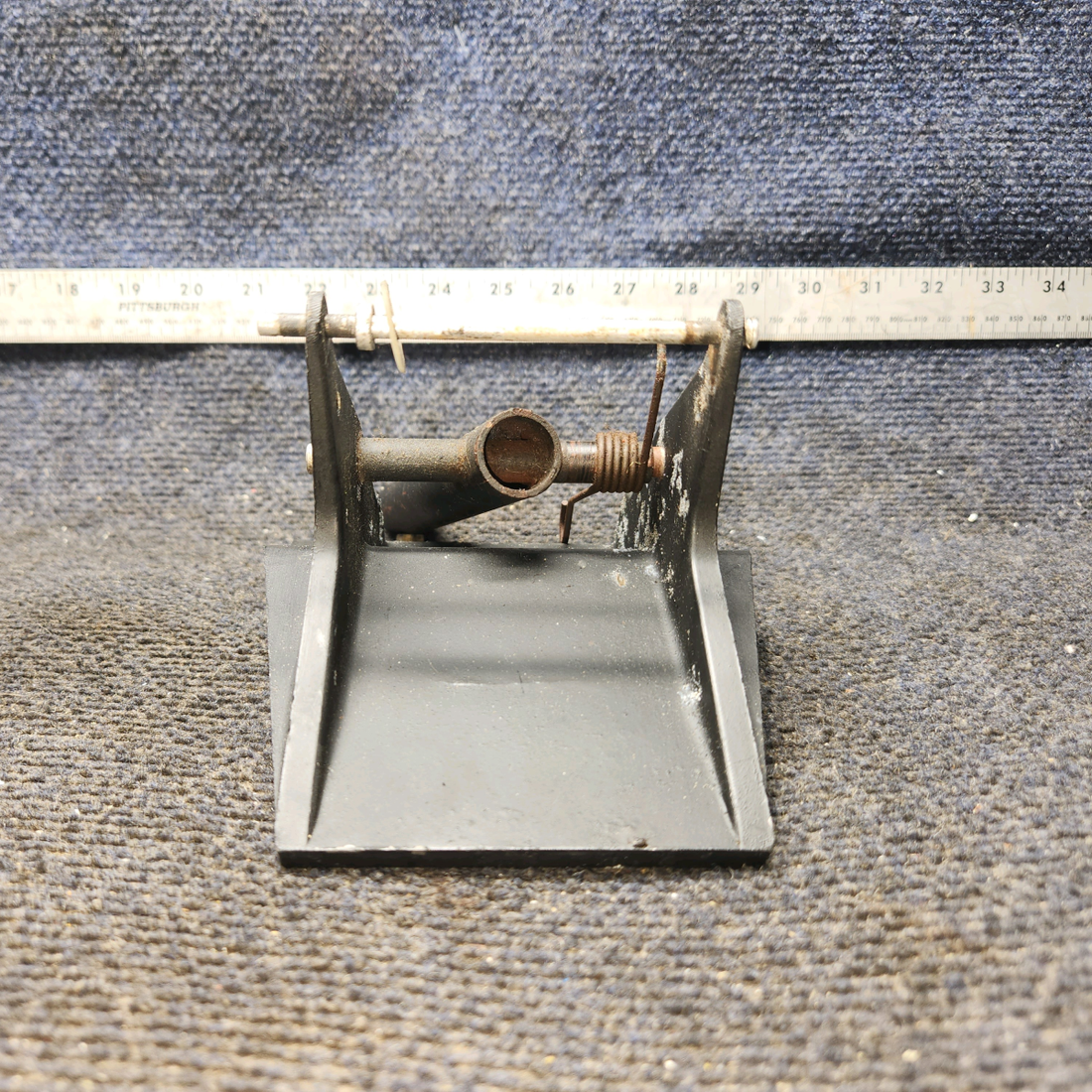 Used aircraft parts for sale, 1460320-1, 0411307, 1460505-1 Cessna 172F Rudder Pedal Spring & Arm