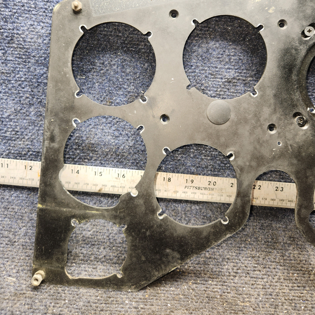 Used aircraft parts for sale, 0513316-3 Cessna 172F Instrument Shock Panel