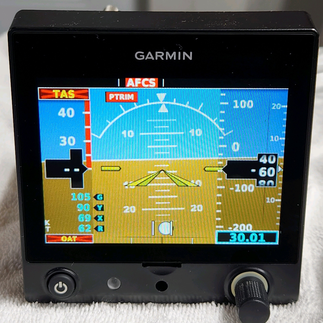 Used aircraft parts for sale, 011-03809-00 BEECHCRAFT F35 GARMIN G5 PRIMARY ELECTRONIC ATTITUDE DISPLAY