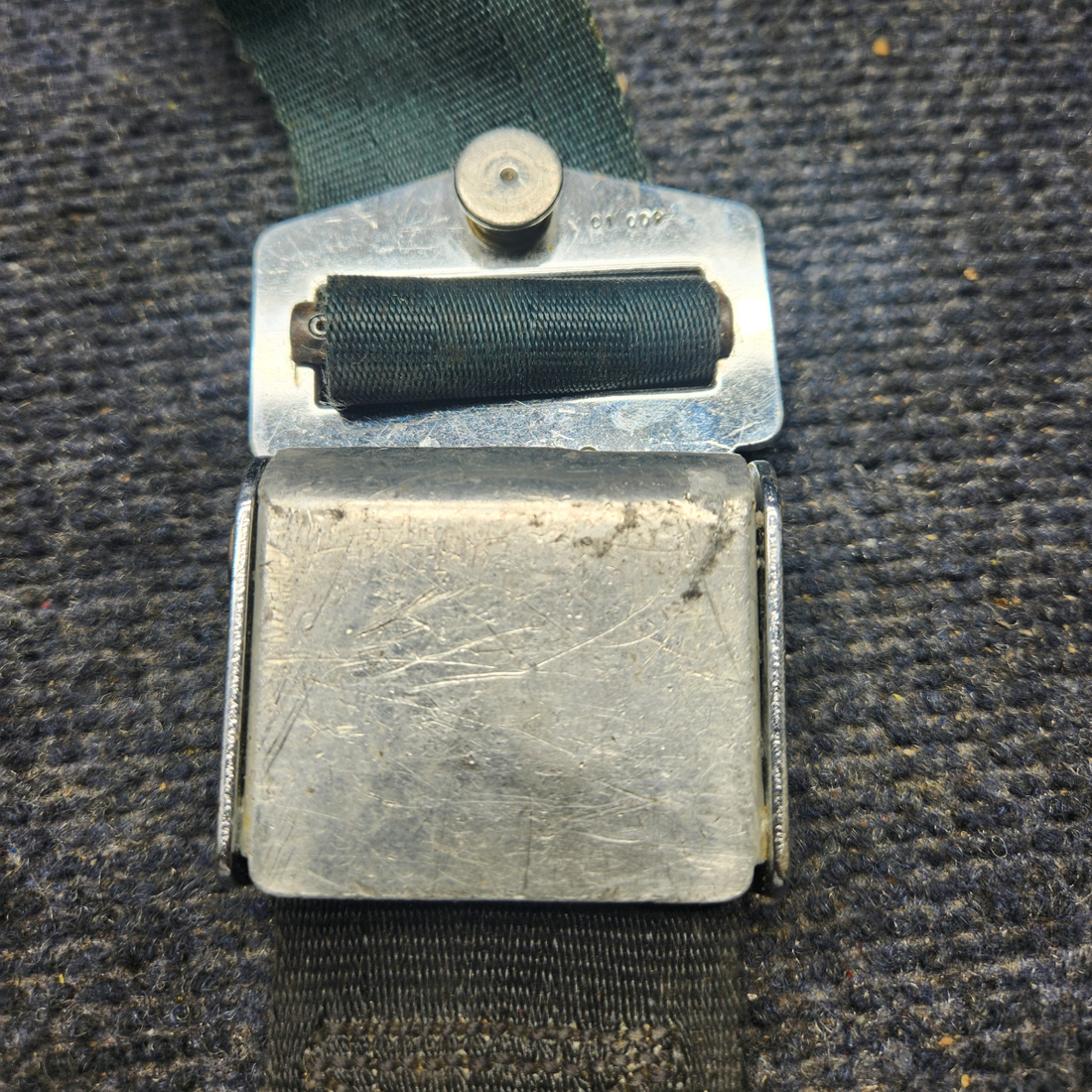 Used aircraft parts for sale, 500576 PIPER PA28-161 Warrior III SEAT BELT ASSY BLACK "SEE PHOTS FOR DETAILS"