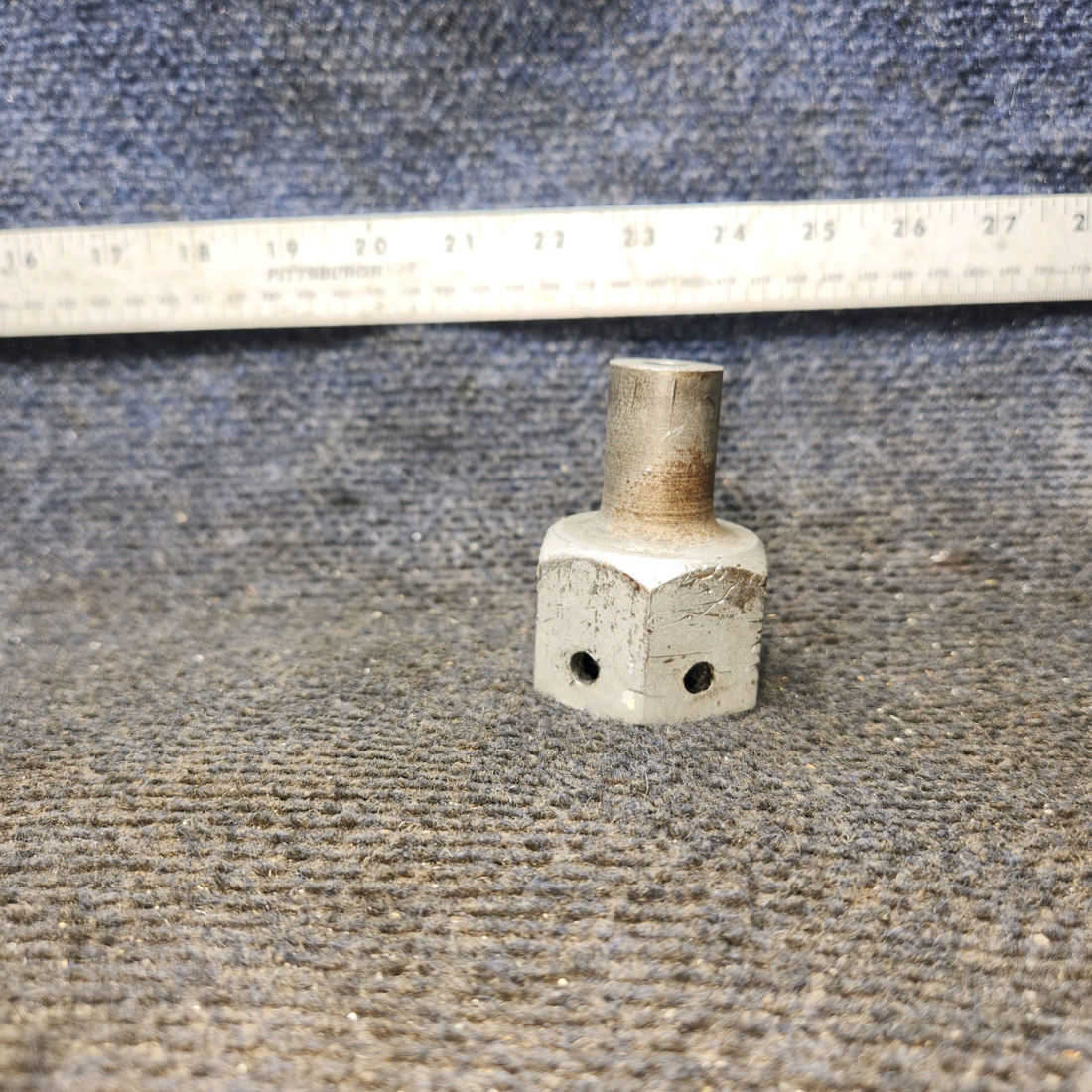 Used aircraft parts for sale, 0441130-2 cessna 150G Main Gear Axle Fairing Nut – 2.6235 in Length