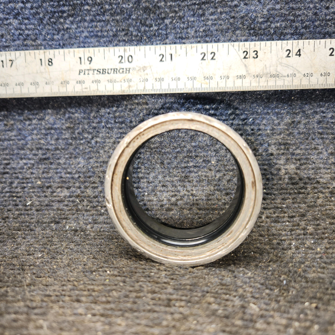 Used aircraft parts for sale, 1243626-1 cessna 150G Nose Gear Ring Pack Support