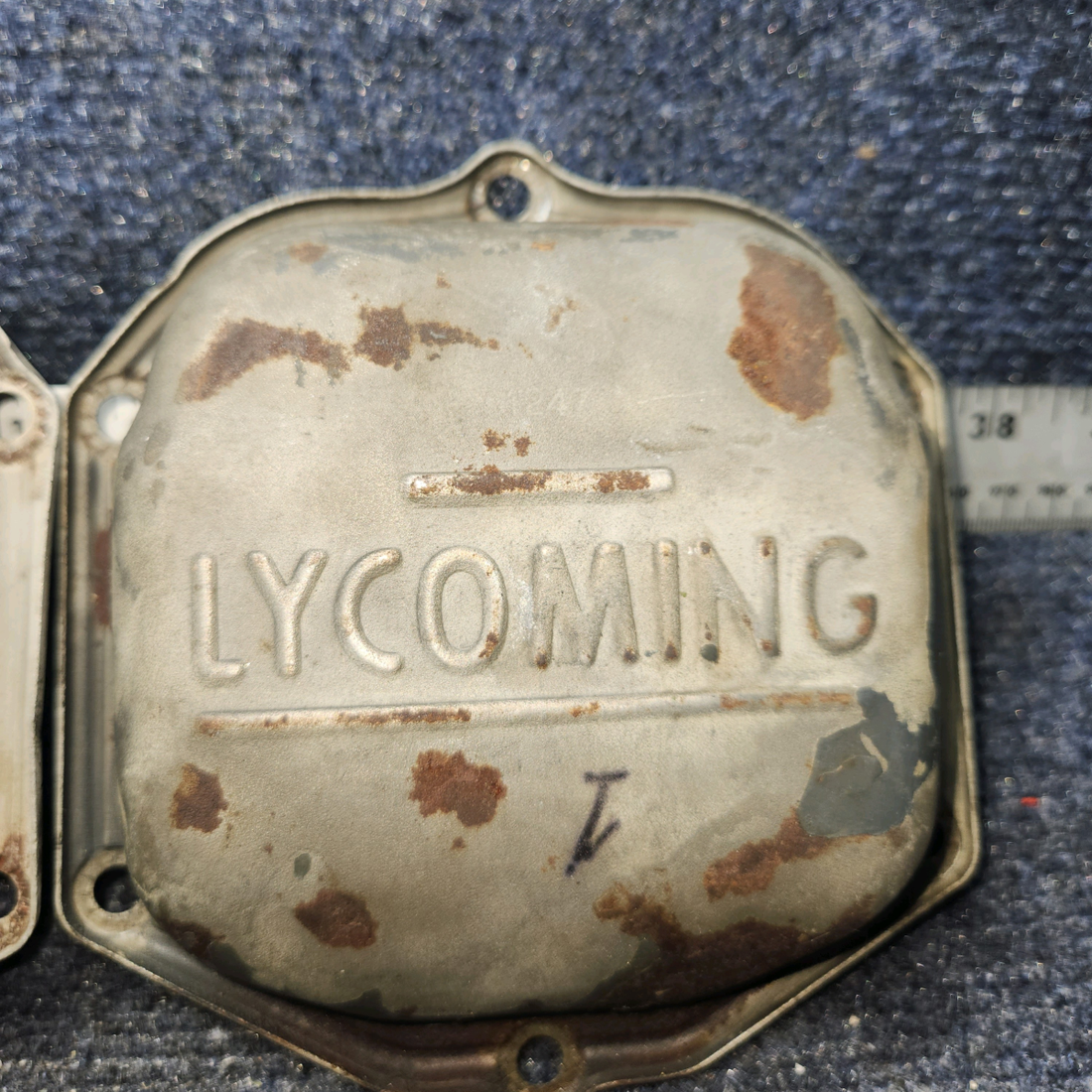 Used aircraft parts for sale, 61247 Lycoming O-320-E2A PIPER PA28-140 Cover Valve Box for