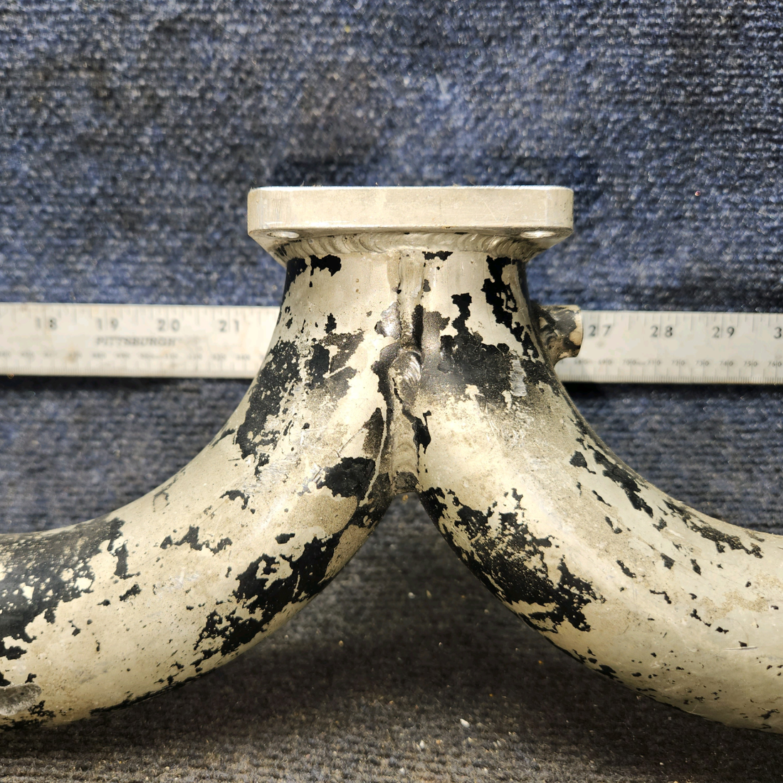 Used aircraft parts for sale, 627306 Continental GO-300 Cessna C175 Intake Manifold Riser Assembly