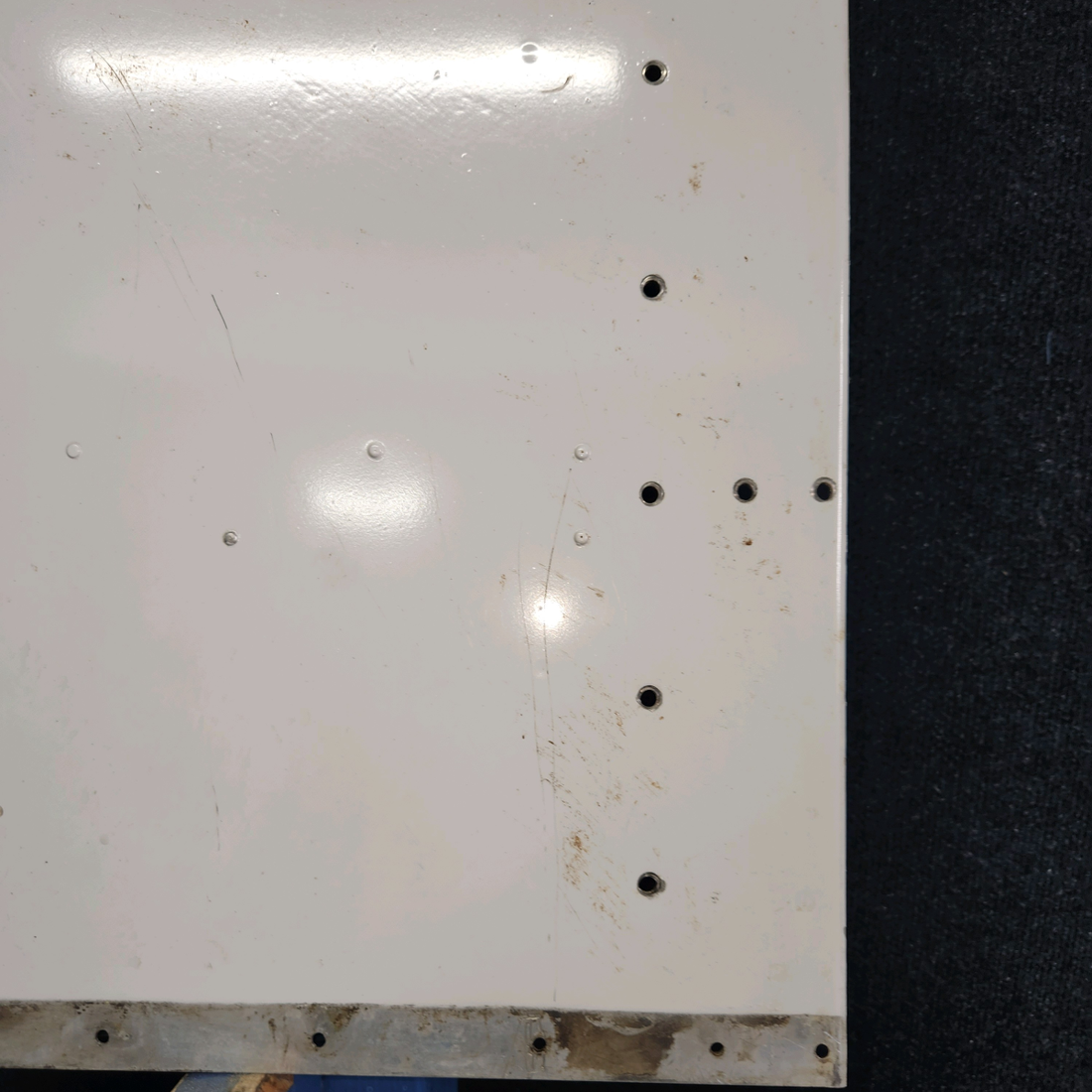 Used aircraft parts for sale, 0523521-19 Cessna 172E Fuel Tank Cover with Indent LH