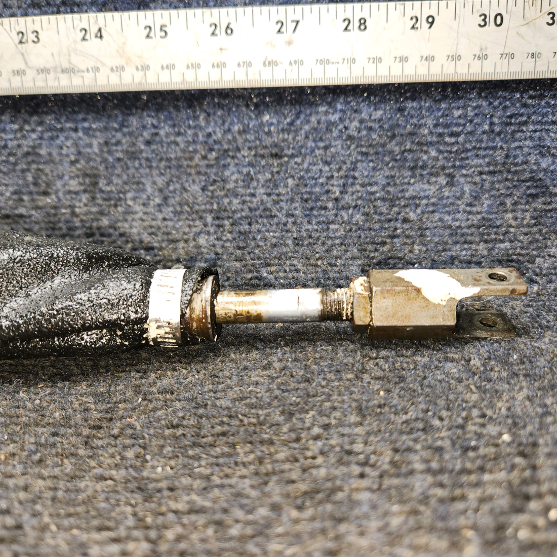 Used aircraft parts for sale, 0543022-2, 0543023 Cessna 172 Nose Gear Steering Rod Assy RH w Clevis
