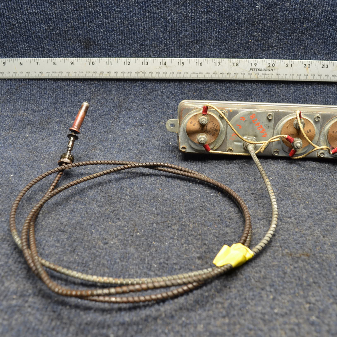 Used aircraft parts for sale, 0513144-1 Cessna C175 ENGINE CLUSTER ASSY W/ PROBE