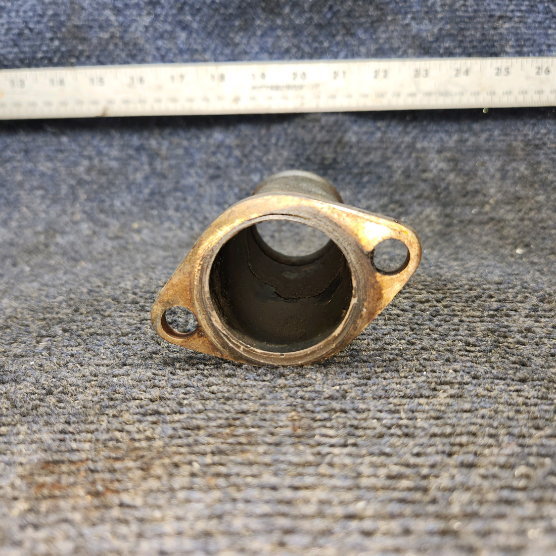 Used aircraft parts for sale, 0450338-14 Continental O-300-D Cessna 172F Exhaust Straight Riser