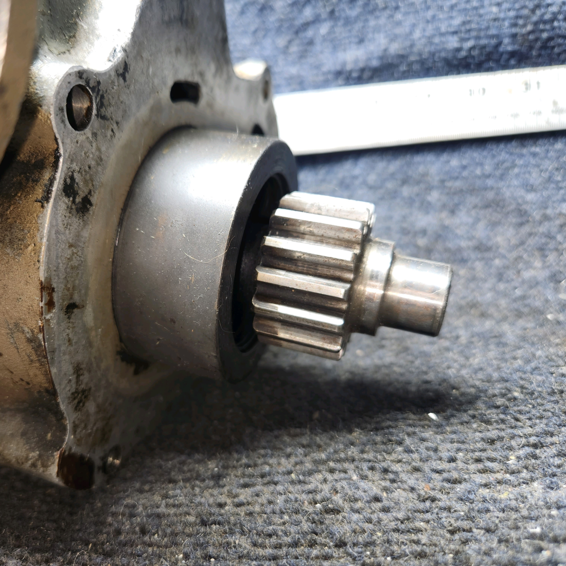 Used aircraft parts for sale, 534957 Continental, Lycoming TCM Starter Adapter