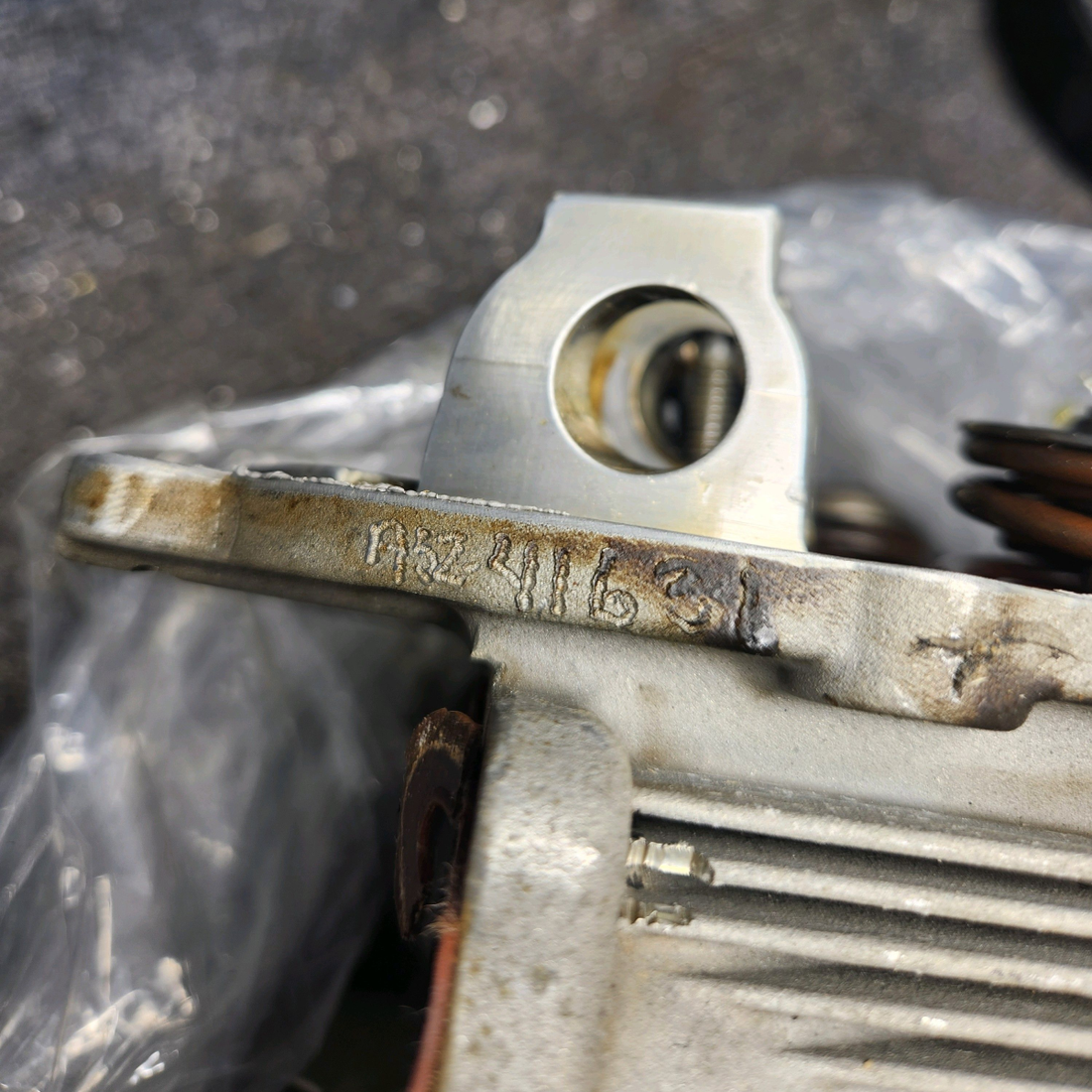 Used aircraft parts for sale, SA47000S-A1 Superior O-470 Cessna 182G Engine Cylinder