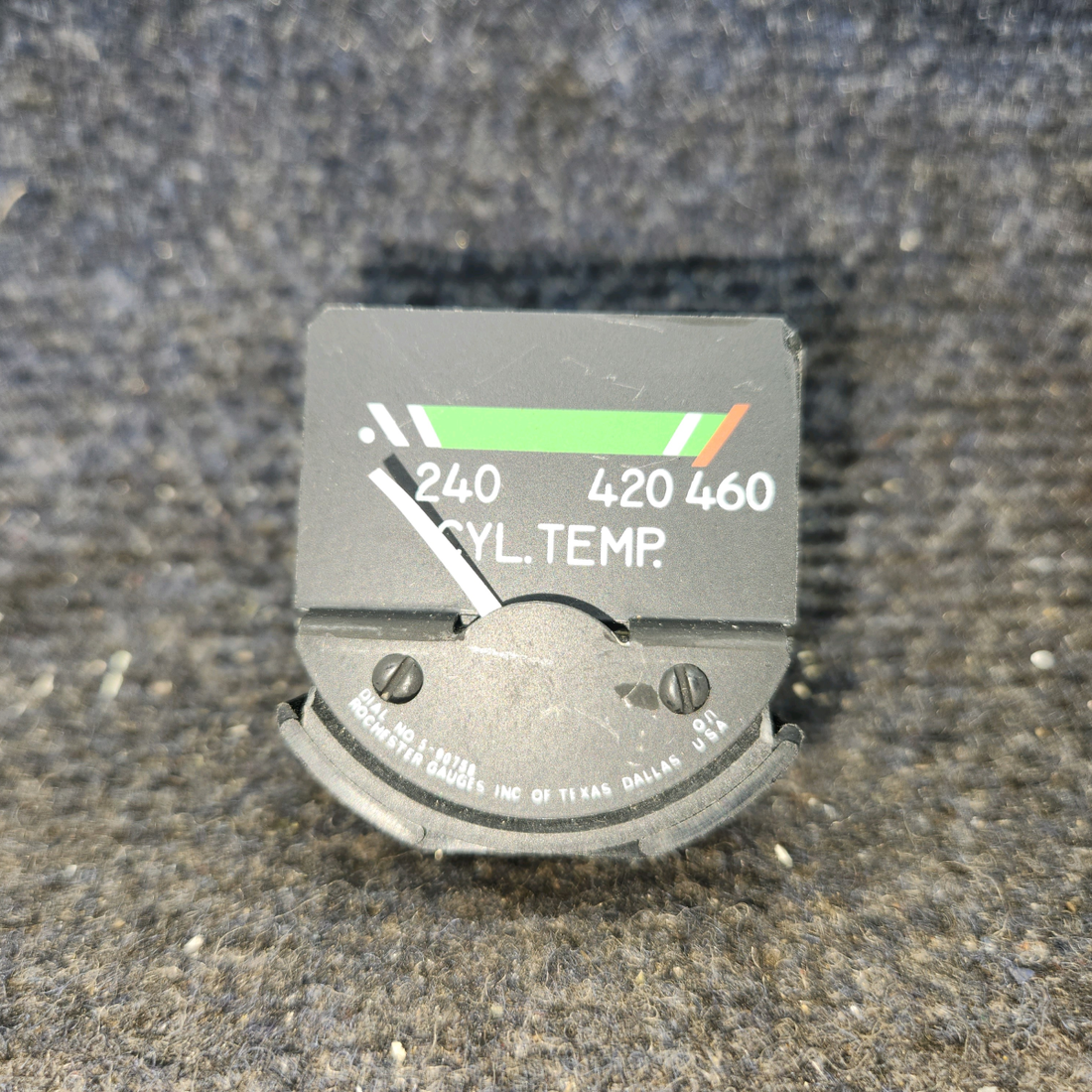 Used aircraft parts for sale, 5-90757 Rochester Piper PA-28RT-201 Cylinder Temp Gauge