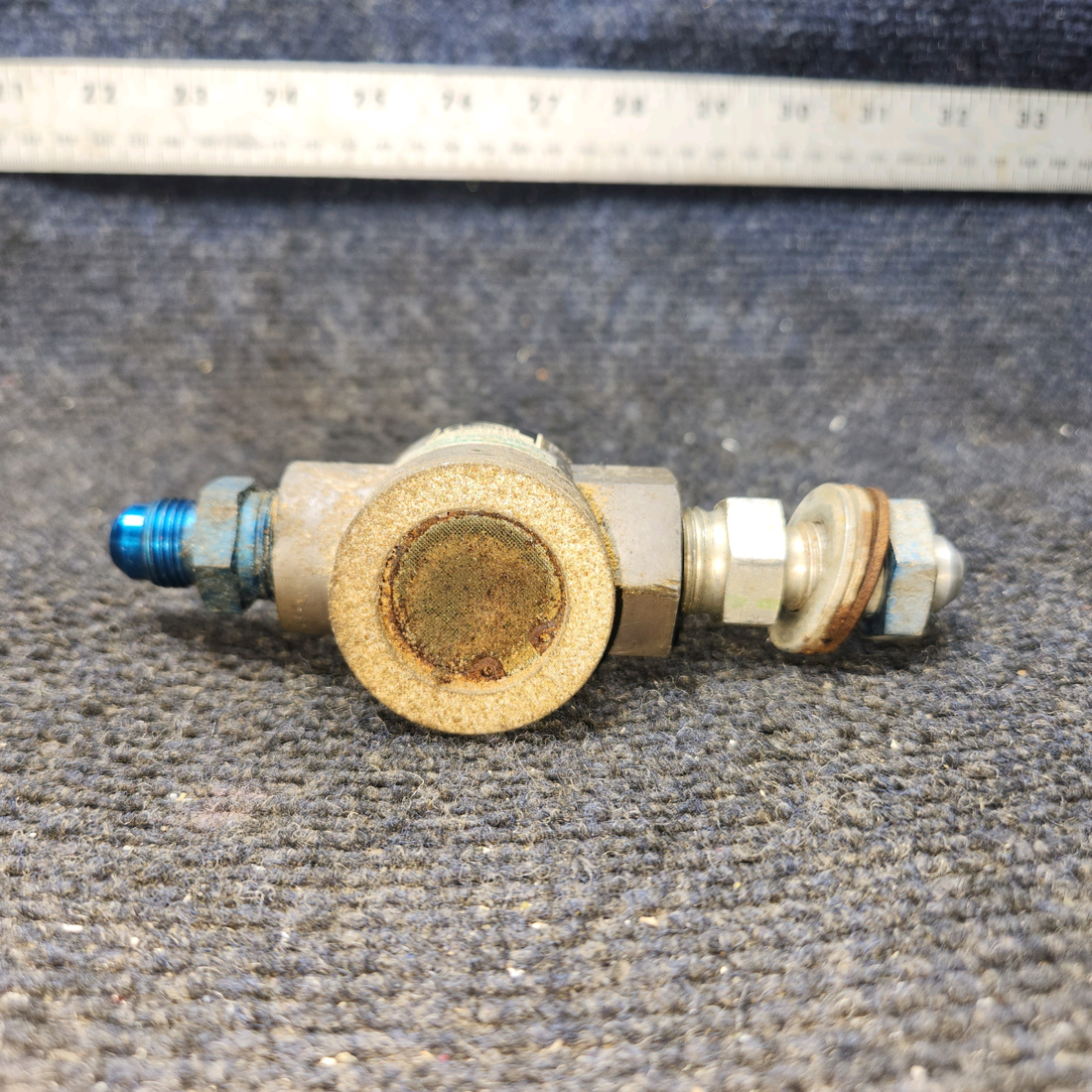 Used aircraft parts for sale, 32-436 Cessna 172F Suction Relief Valve Assembly