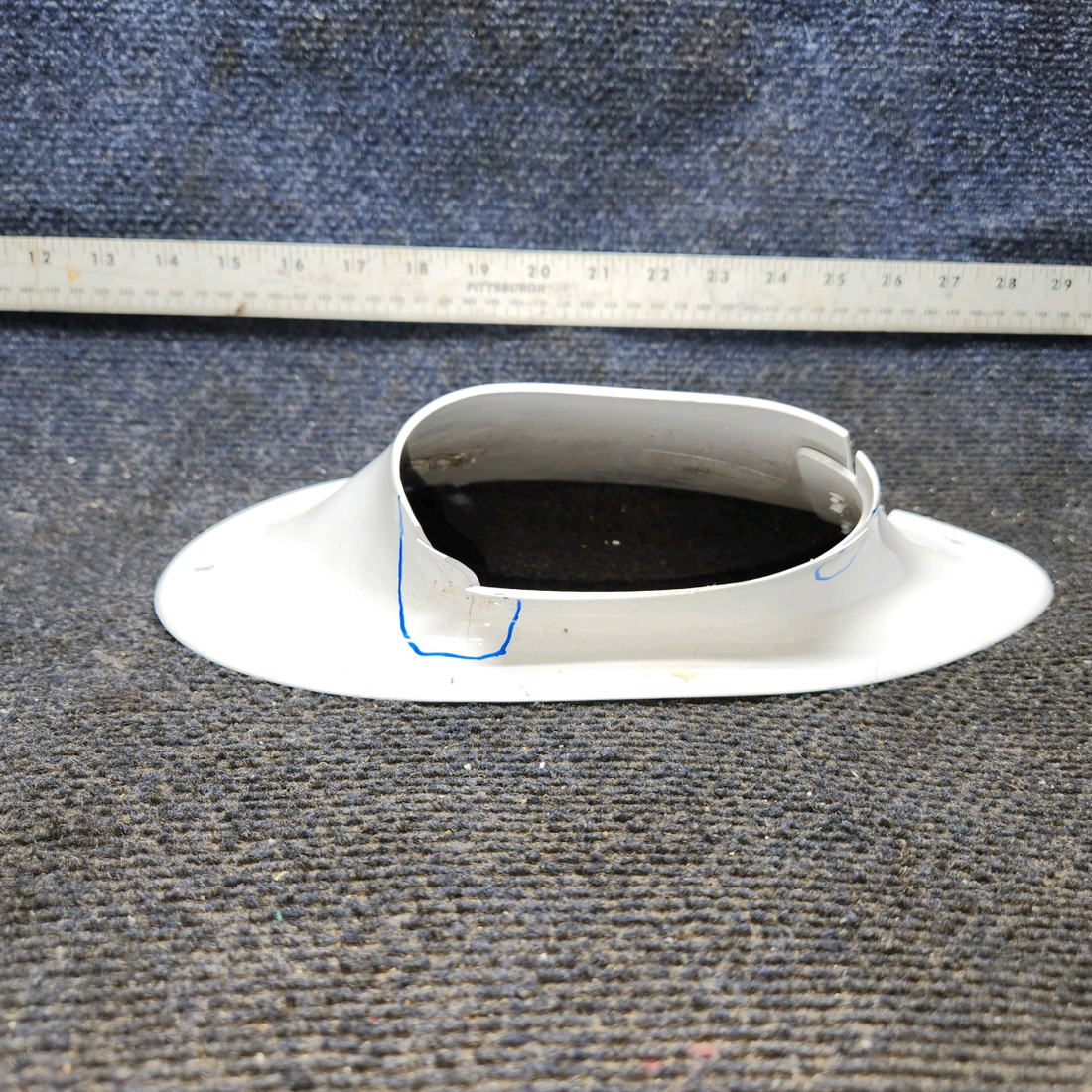 Used aircraft parts for sale, K0522150-3 McFarlane Aviation Cessna 172E Faring Strut Upper LH