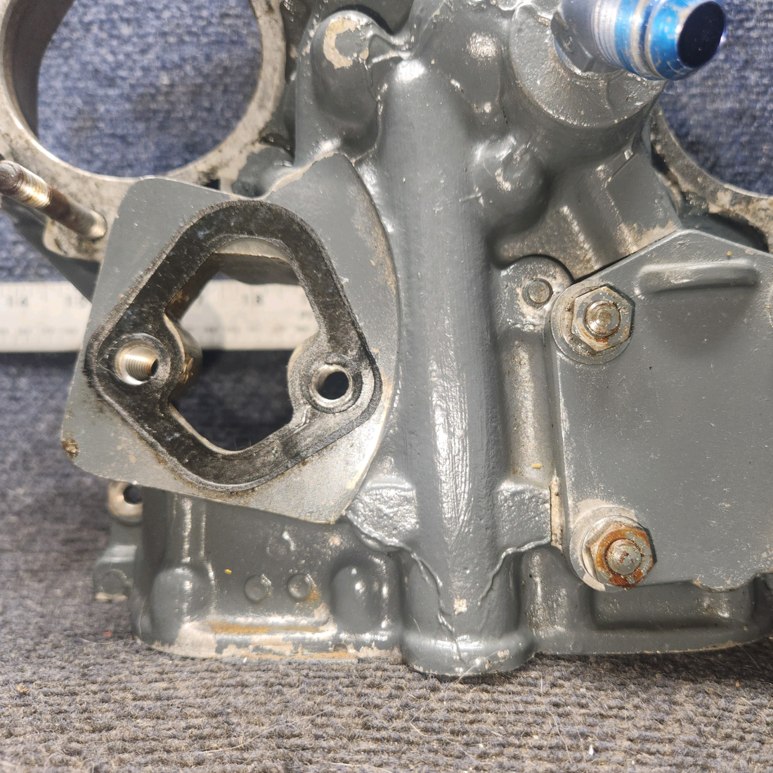 Used aircraft parts for sale, 21A21533-04 Lycoming Piper PA-28-140 Housing Assembly – Accessory