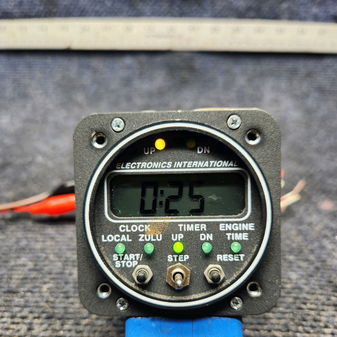 Used aircraft parts for sale, SC-5 PIPER PA-24-250 Electronics International Super Clock