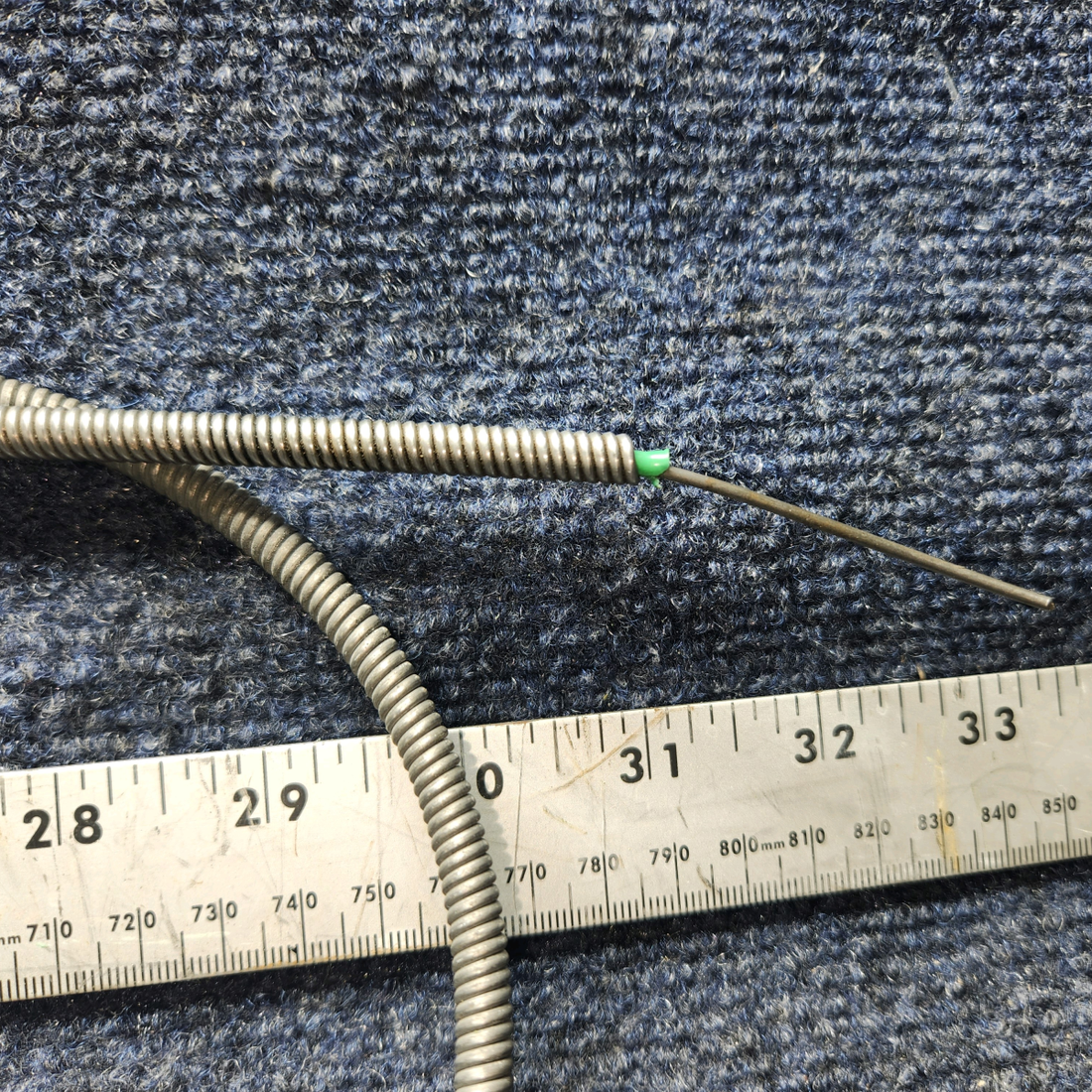 Used aircraft parts for sale, MC600-72 PIPER PA28-140 Universal Solid-Wire Vernier Mixture Control – 42"