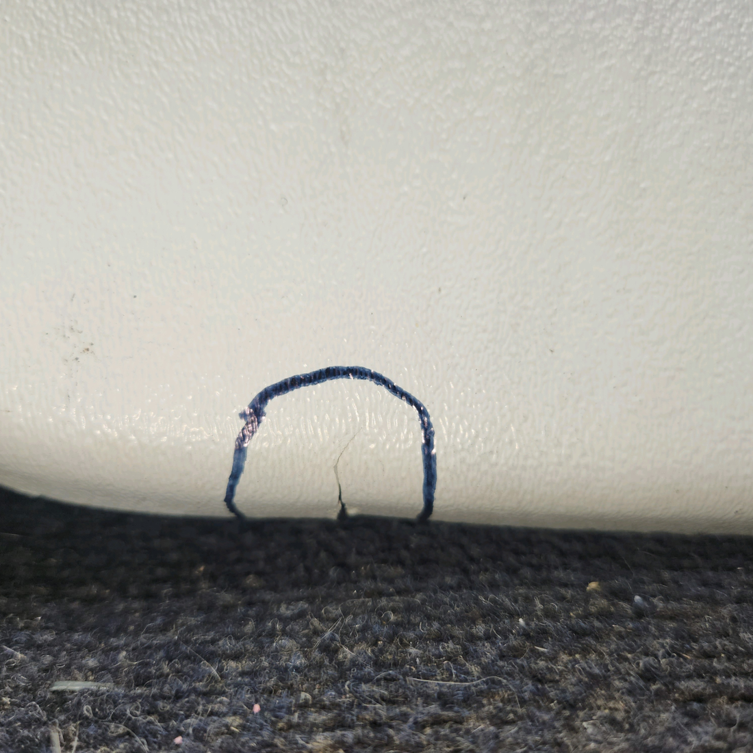 Used aircraft parts for sale, 0715079-18 cessna 172N Baggage Door Cover