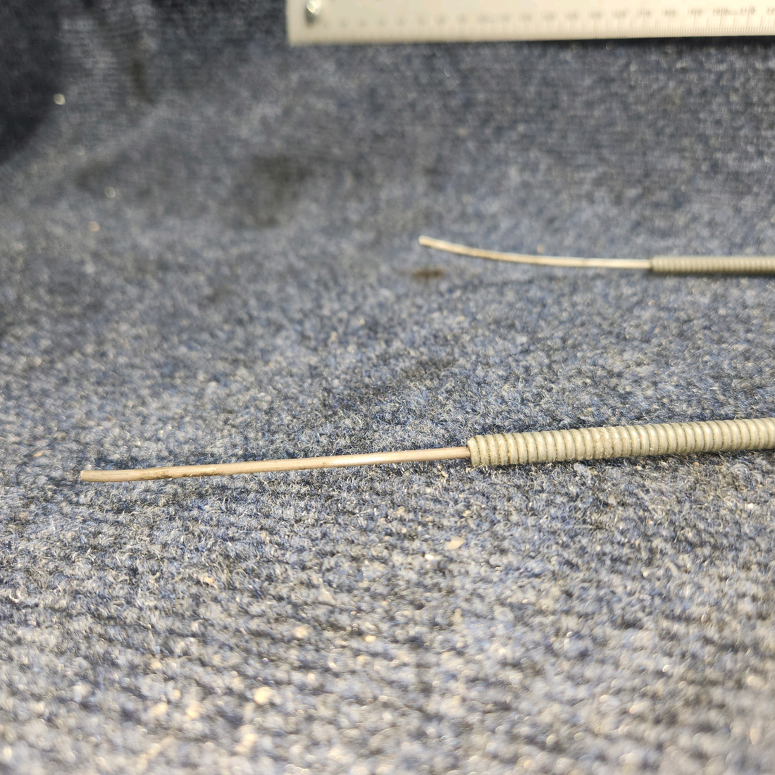 Used aircraft parts for sale, 9860065-1 Cessna 172RG Cable Assy Upper Aft Pin 34" -  Price Per Each