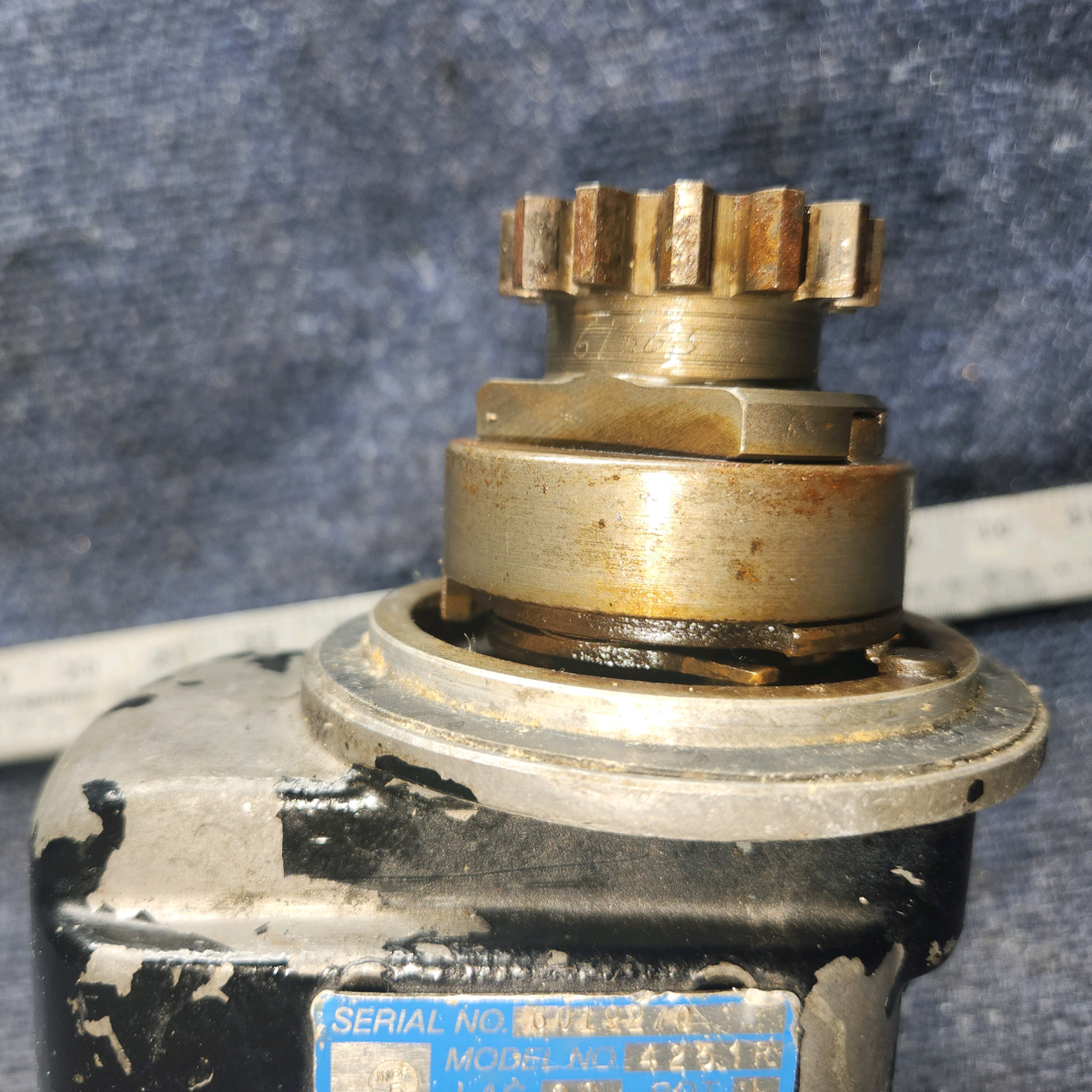 Used aircraft parts for sale, LW-15638 Slick 4251R American Gruman A1A 0-320-E2A SLICK MAGNETO WITH GEAR