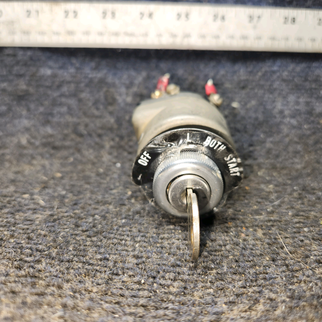 Used aircraft parts for sale, 10-357200-1 Bendix piper PA-28-181 Ignition Switch Assembly with Key