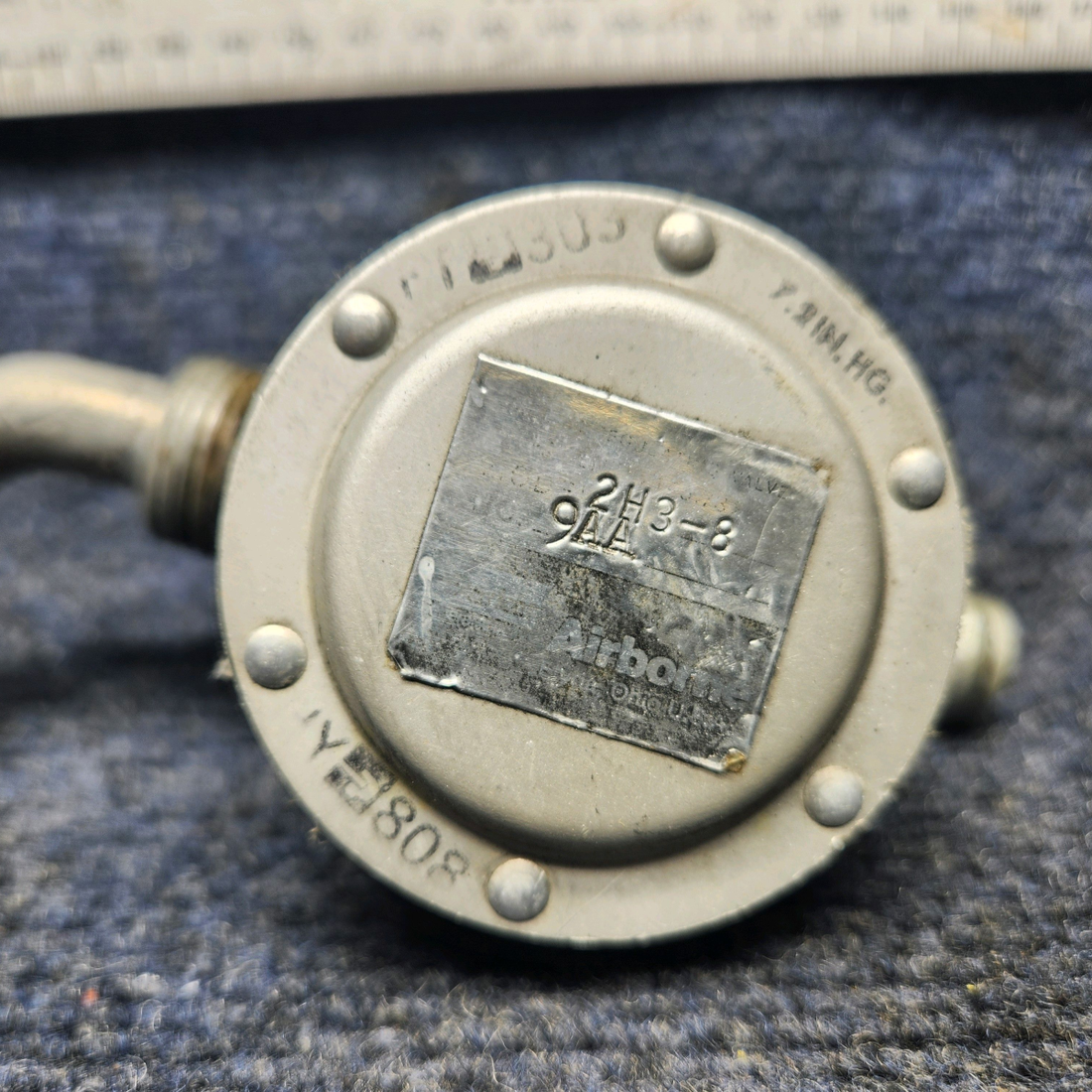 Used aircraft parts for sale, 2H3-8 Airborne PRESSURE REGULATOR VALVE