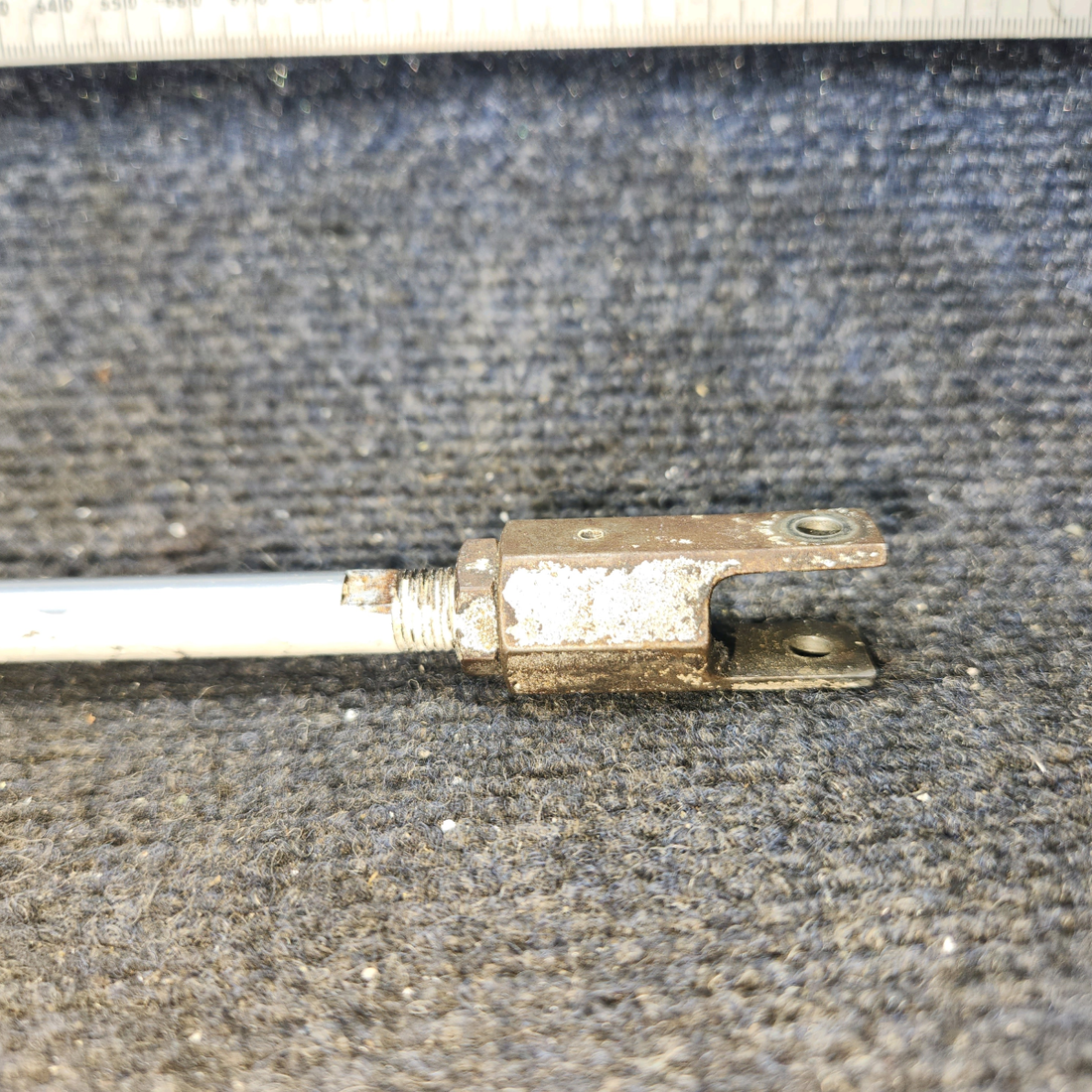 Used aircraft parts for sale, C543022-4 cessna 150G Nose Gear Steering Tube Assembly RH (Core)
