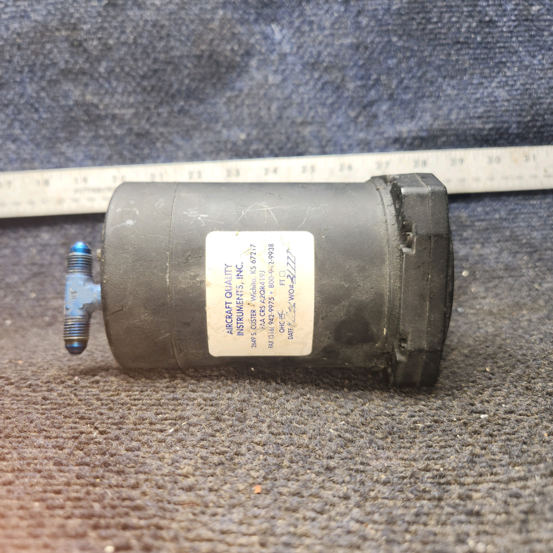 Used aircraft parts for sale, 1636-6H-B1 Bendix Piper PA-28-140 Vertical Speed Indicator