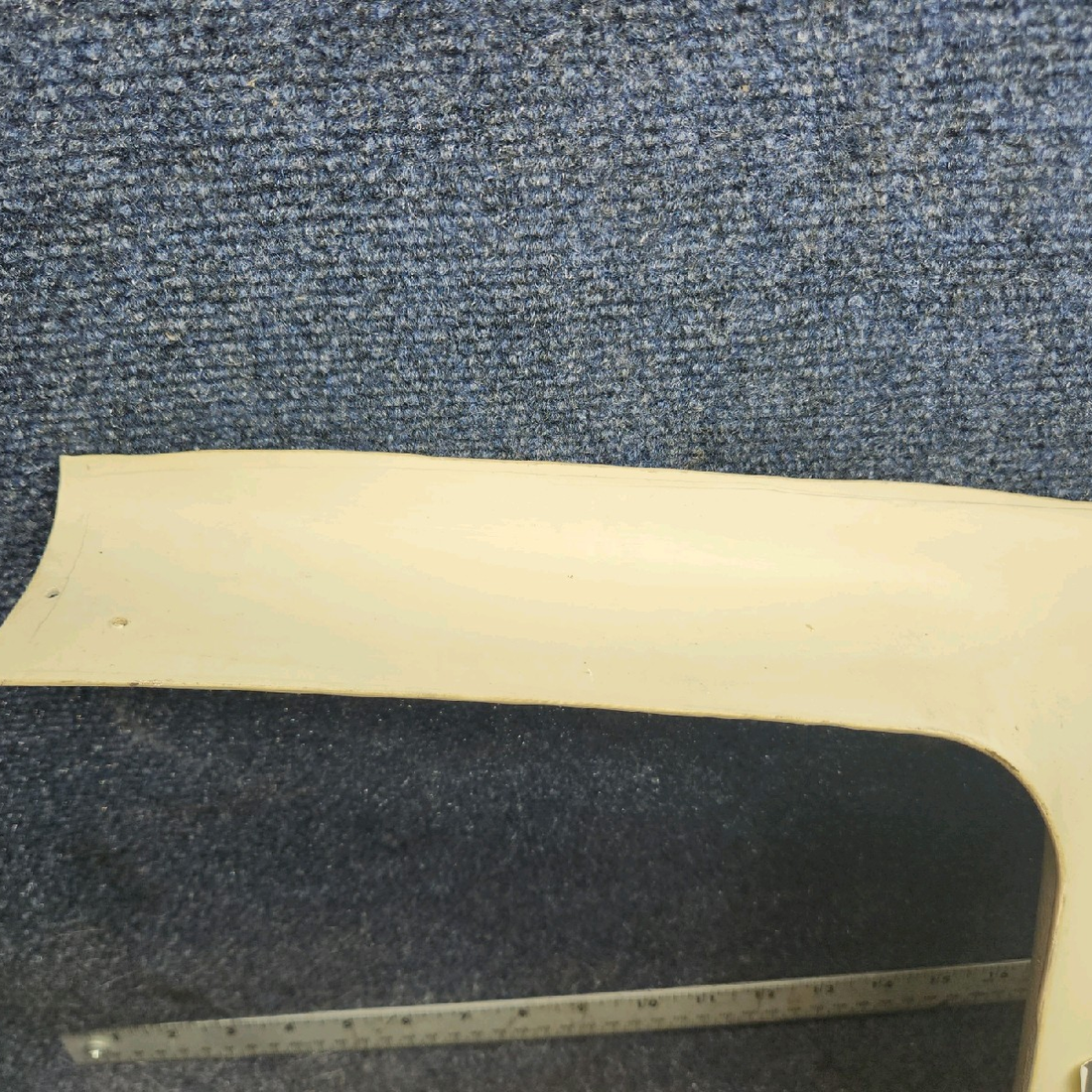 Used aircraft parts for sale, 79171-010 piper PA-28-181 Rear LH Window Frame Cover